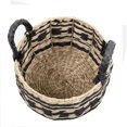 thumbnail image 4 of Truu Design Set of 3 Round Natural Beige Storage Baskets, 4 of 5