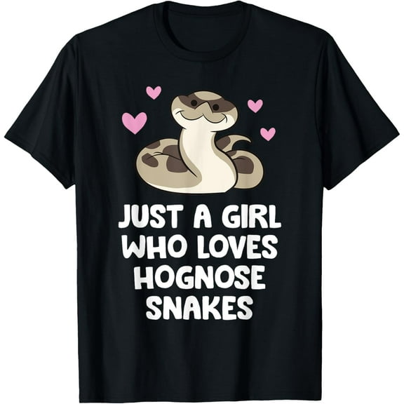 Just a Girl Who Loves Hognose Snakes T-Shirt