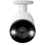 Lorex E893AB-E 4K Ultra HD Wired Analog Indoor/Outdoor Add-on IP Bullet Security Camera with Smart Deterrence