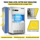 thumbnail image 5 of Máquina comercial de hielo VEVOR  55 lbs/24h Máquina automática de hielo para restaurante Bar cafetería, 5 of 9