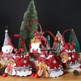 thumbnail image 1 of YAOMOBB Deer Gift Bag Cute Christmas Gift Packaging with Handle Reusable and Portable Present Packaging featuring Santa Claus Bear Snowman Elk Patterns, 1 of 7