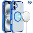 thumbnail image 2 of [METKASE] For iPhone 16 Plus 6.7 inch Magnetic 3in1 Drop-Proof Two-Tone Case - Dark Blue Two Tone, 2 of 3