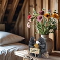 thumbnail image 6 of Bear Lovers Beehive Figurine with “My Honey is Here” Sign – Charming Resin Bear Couple Statue – Sweet Rustic Decor for Cabin, Shelf, or Table – Romantic Gift for Anniversary or Valentine’s Day, 6 of 9