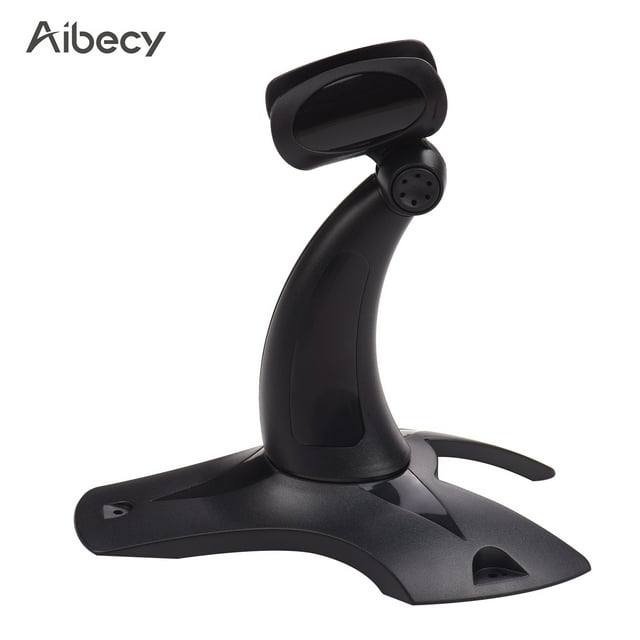 Aibecy Support de support avec base large Ultra stable Détachable Compatible avec tous les lecteurs de code à barres Lecteur de lecteur de poche