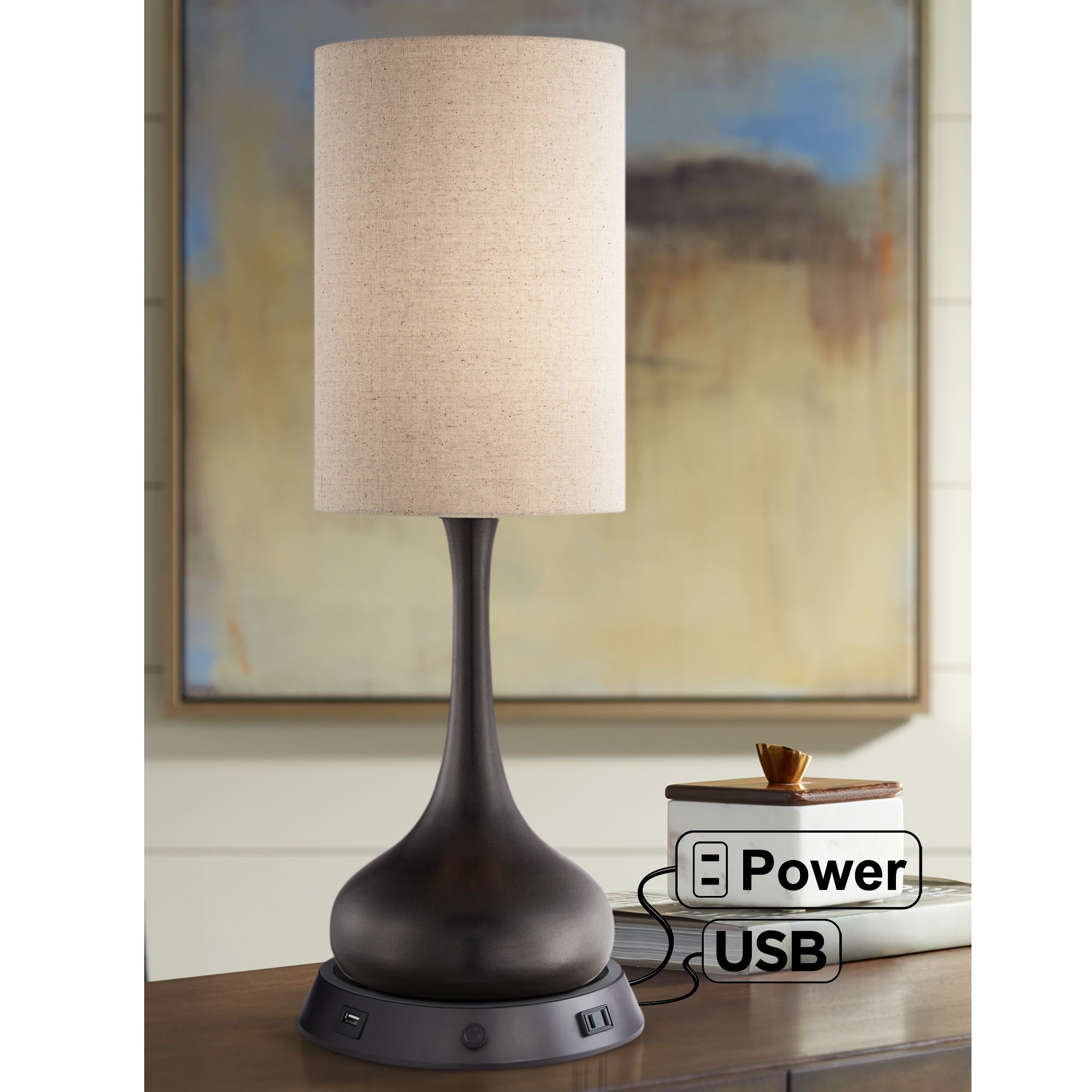 bronze table lamp base