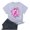 Gray breast cancer shirts for women, variant on Nfurl Women's Breast Cancer Awareness Shirts Loose Fit Short Sleeve Pink Ribbon Graphic Tee Shirts Gifts for Breast Cancer Fighter Green,L