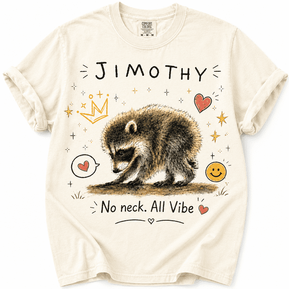 Cute Jimothy Raccoon Shirt, Viral Seattle Little Raccoon Tee, Wildlife Support Shirt
