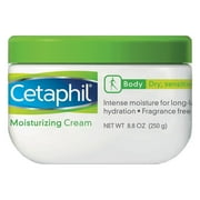 Cetaphil Body Moisturizing Cream for Dry Skin 8.8 oz Jar
