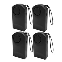 GJX 4pcs Wireless Knob Hanging Burglar Alarm Sensor Battery Powered