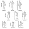 thumbnail image 2 of Halloween Horror Movie Character Witch Yard Signs with Stakes Scary Silhouette Decoration for Outdoors Yard Lawn Garden, 2 of 4