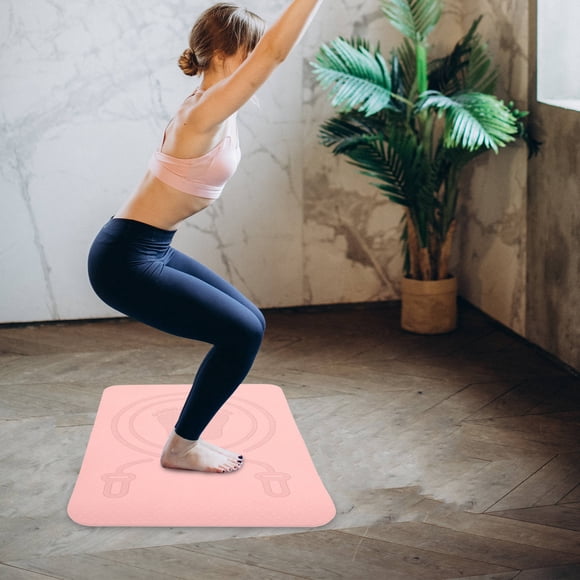 BALAHAPY Colchoneta Portátil Rosa Para Deportes Yoga Y Con Material Tpe