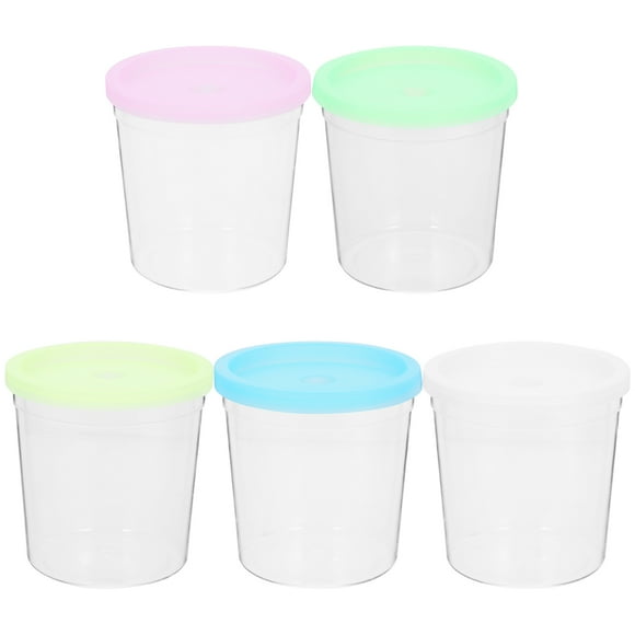 BRIGHTFUFU 12 vasos transparentes para teñir arreglos florales, modernos y duraderos para medusas y bettas (color aleatorio).