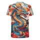 thumbnail image 4 of Camisetas de Manga Larga para Hombres Imprimir Cuello Redondo Camiseta de Sudadera Casual, Camiseta Unisex de Poliéster para Uso Al Aire Libre, Diario Y Primavera Verano, 4 of 5