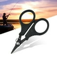 thumbnail image 2 of LNGOOR Booms Fishing PE Braid Wire Scissors Stainless Steel Titanium CoatV Antirust Anti-Slip Handle Sharp Fishing Line Cutter Tools, 2 of 7