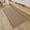 Brown-2' X 4', variant on Bathtub Mat Blue 24" X 36" Waffle Design Tasseled Absorbent Non-Slip Bathroom Rug