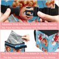 thumbnail image 4 of Cupid Foldable Car Trash Bin with Lid, Leak-proof Mini Trash Can, Hanging Storage Bag for Car, 4 of 6