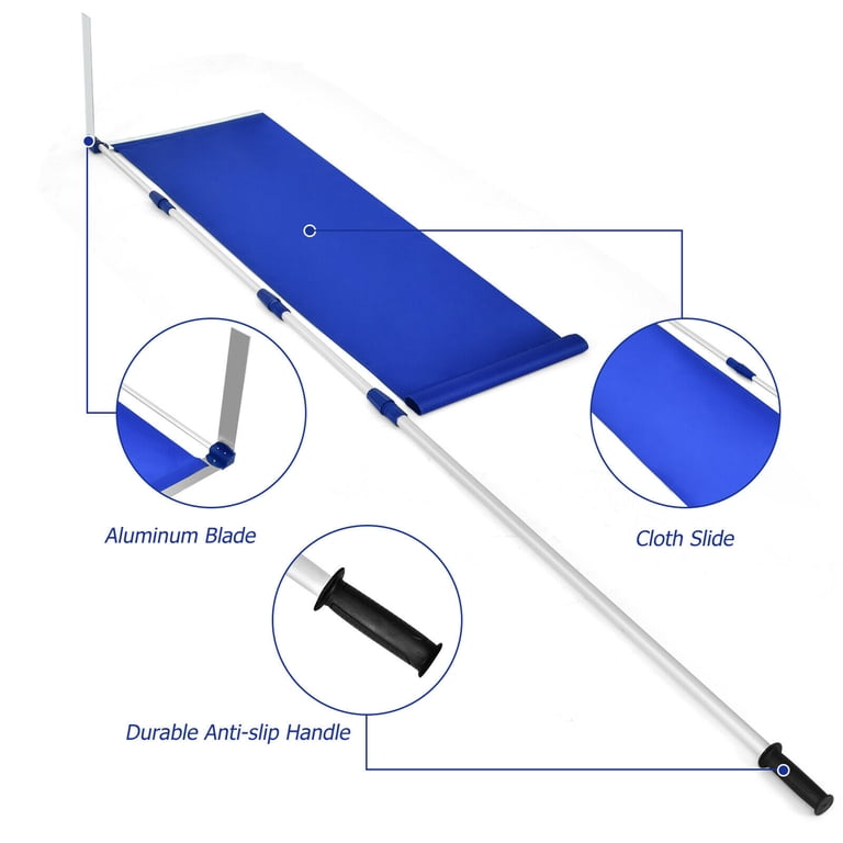 Park Rake Snow Rake For Metal Roof IRONMAX 21-Foot Aluminum Roof Snow Rake ...
