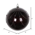 thumbnail image 2 of Vickerman MT194575D 4 in. Chocolate Candy Curtain Ornament - 4 per Bag, 2 of 3