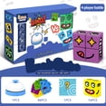 thumbnail image 2 of Juego de cubos de cambio de rostro Expresiones de madera Rompecabezas de bloques a juego Juego de construcci贸n Juguetes de entrenamiento educativo l贸gico para ni帽os de 3 4 5 6 7 8+ Regalo de cumplea帽, 2 of 6