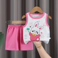 thumbnail image 2 of Toddler Boys Shorts Sets Kids T-Shirt Crew Neck Little Boy Clothes Set Summer Kids Outfit, 2 of 4