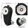 thumbnail image 4 of 4 Piezas para Niños Que Viajan en el Automóvil Caja de Cambios 550 Motor de 12 V Motor Eléctrico de 40000 RPM con Caja de Cambios Motor de CC RS550 de Alta Velocidad Combinación, 4 of 5