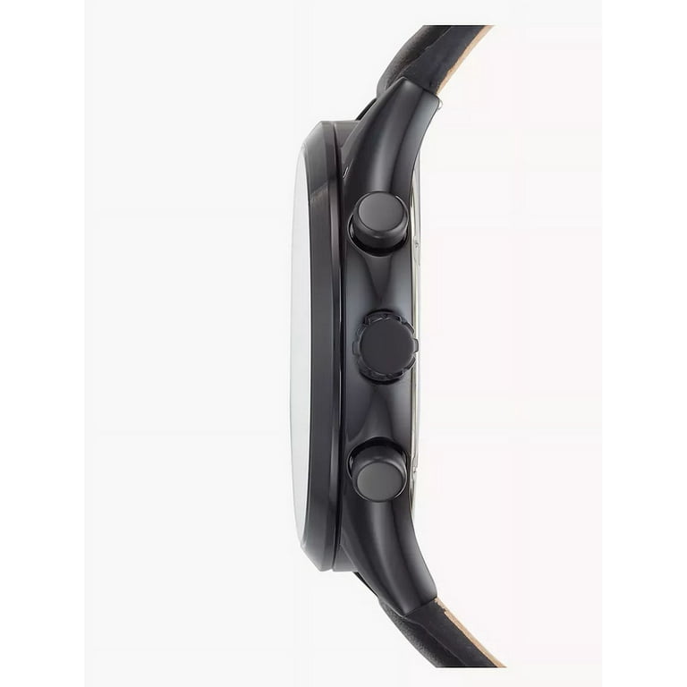 Fenmore Multifunction Black Leather Watch BQ2364 - Walmart.com