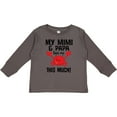 thumbnail image 3 of Inktastic Mimi and Papa Love Me Crab Boys or Girls Long Sleeve Toddler T-Shirt, 3 of 5