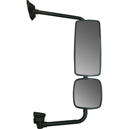 - Freightliner M2 Side View Mirror Assembly with Chrome Housing, Passenger Side