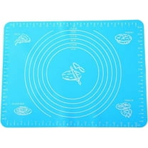 Silicone Baking Mats BPA Free Non-Slip Heat Resistance Sheet Bakeware Mat for Rolling Dough Scale Pie and Cookie Baking Blue