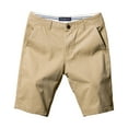 thumbnail image 4 of JTieacloth Mens Classic Chino Short Mens Lightweight Casual Trend Shorts,Yellow, 4 of 6