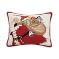 thumbnail image 1 of Peking Handicraft 31ML374C20OB Coussin Crochet Père Noël, 1 of 1
