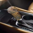 thumbnail image 2 of FORUDESIGNS Highland Cattle Sunflower Pattern 2 Pcs Car Handbrake Cover Set with Gear Shift Cover, Washable Auto Handbrake Grip Cover Stretchy Car Accessories Universal Fit for SUV Sedan Van, 2 of 5