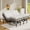 Black Bed Frame+12" White Mattress, variant on Twin XL Adjustable Bed Frame with Wireless Remote, Electric Bed Base with Head & Foot Lift, Zero Gravity, Anti-Snore, 3 Height Options