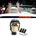 thumbnail image 4 of Pomo de palanca de cambios Manual para coche con cabeza de calavera y esqueleto, palanca de cambios Universal, 4 of 8