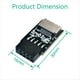 thumbnail image 5 of Adaptador USB 2.0 de 9 Pines A TYPE-E Cabecera del Panel Frontal USB 2.0 de 9 Pines A Adaptador Interno Tipo e con LED de AlimentacióN de 5 V, 5 of 5