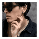 thumbnail image 4 of 48 pzs Aretes Hombre Con Piercing Acero Inoxidable Malubero , Color Negro, plata y dorado, 4 of 5