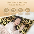 Body Pillow Cover, Super Soft Body Pillow Pillowcase, stylish Leopard