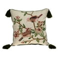 thumbnail image 1 of Parkland Collection PILG21066P Willow Accent Beige Pillow Cover with Poly Insert, 1 of 1