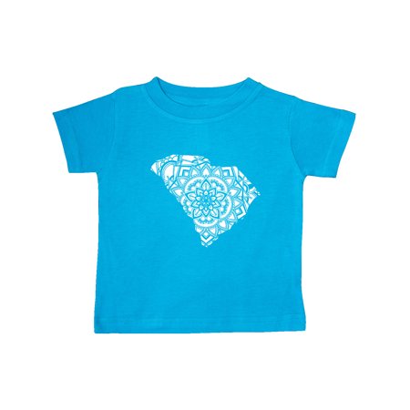 

Inktastic South Carolina Silhouette Mandala Gift Baby Boy or Baby Girl T-Shirt