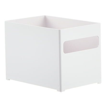 

Stacking Desktop Container Plastic Food Containers Large Kitchen Storage Bin Makeup Holder Box