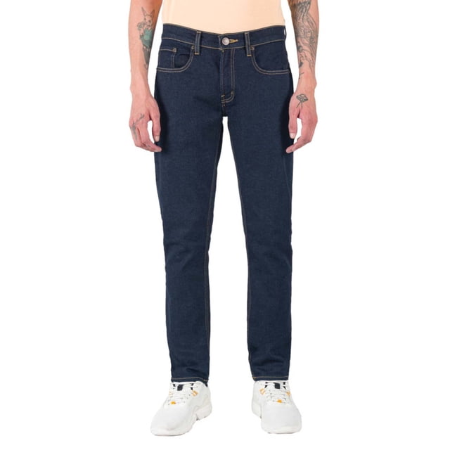 Jeans Oggi Hombre Corte Ajustado Skinny Fit Azul