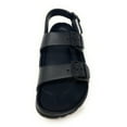 thumbnail image 5 of JEFFRICO Boys Comfort Double Buckle Sandals Kids Adjustable Back Strap EVA Water Sandals Slides, 5 of 6