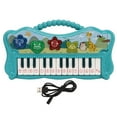 thumbnail image 2 of Mini Electronic Organ, Dual Power Supply Modes Great Gift Plastic Kid Keyboard Piano  for Home Performances, 2 of 7