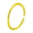 thumbnail image 1 of Gold or Silver Tone Nose Ring or Cartilage Hoop Available in 20G or 22G Different Sizes, 1 of 2