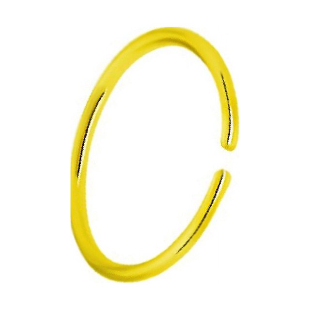Gold or Silver Tone Nose Ring or Cartilage Hoop Available in 20G or 22G Different Sizes