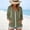 Green, variant on Women's Full Zip up Hoodies Linen Long Sleeve Drawstring Casual Sweatshirt Hooded Tops by Yigetop Beige XL