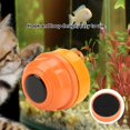 thumbnail image 4 of Mini brosse magnétique portable et durable pour aquarium (orange), 4 of 4
