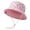 Pink, variant on Splozh Bucket Hat Toddler UPF 50+ Sun Protection Adjustable Wide Brim Casual Summer Beach Hat, Baby Beach Hat, Kids Bucket Hat Mint Green,3-8 Years