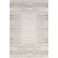 thumbnail image 6 of nuLOOM Ismene Modern High-Low Fringe Area Rug, 4' x 6', Ismene Ivory, 6 of 9