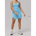 thumbnail image 2 of Dycnvjo Womens Tennis Dress Athletic Dresses Workout Dress Skort Dress Golf Outfits  Blue XL, 2 of 4